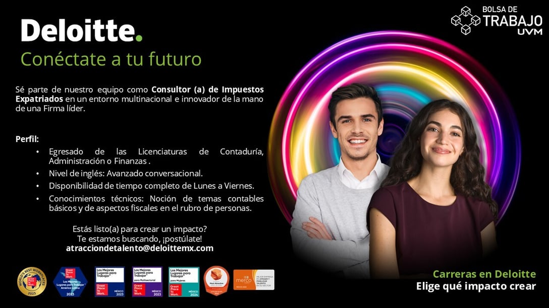 Consultor (a) de Impuestos UVM